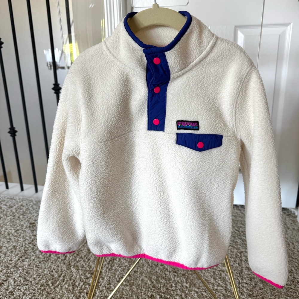 GAP Kids Artic Fleece Quarter Snap Pullover